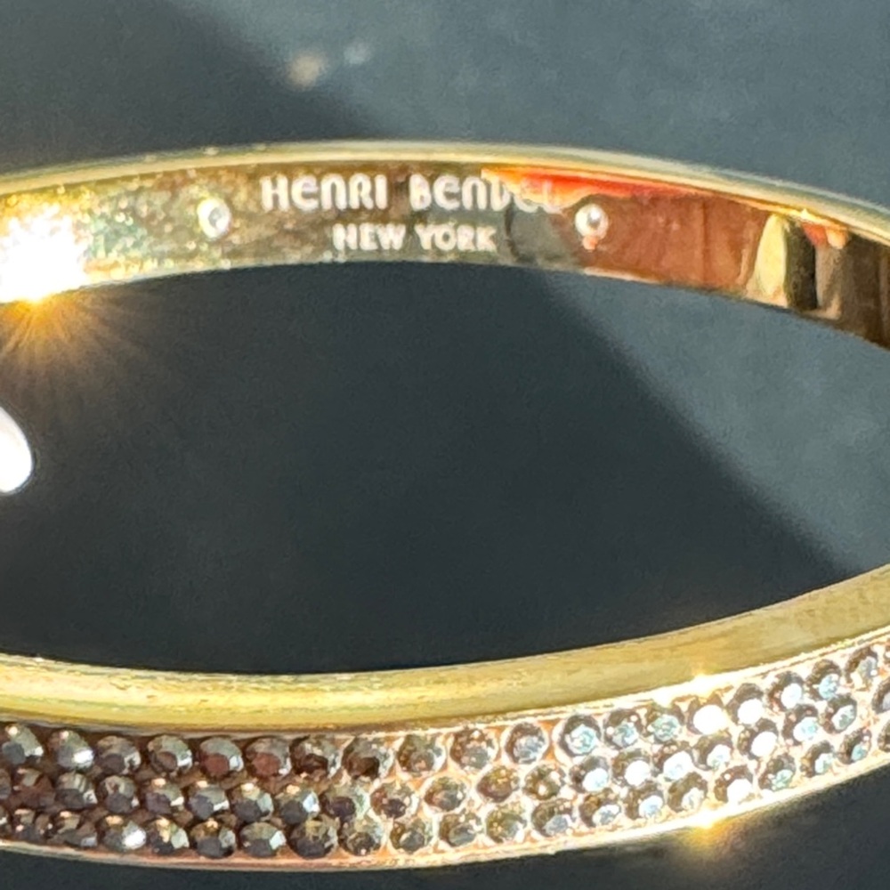 Henri Bendel Gold Crystal Bracelet - Picture 3 of 4